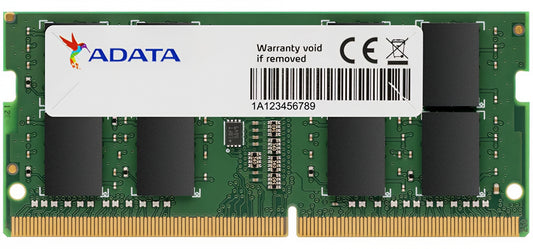 Adata Premier RAM Memory, DDR4 SODIMM, 8GB, 2666Mhz AD4S26668G19-SGN