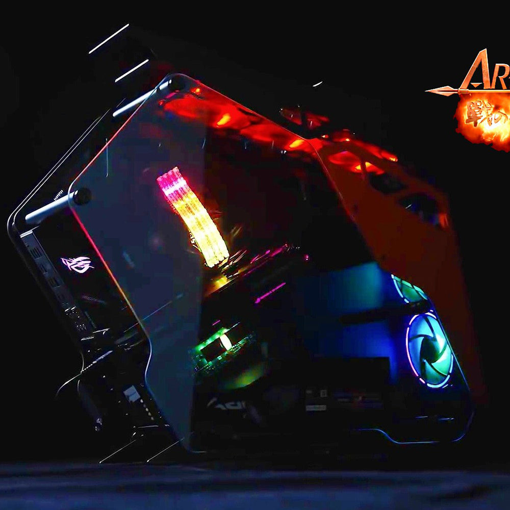 Памет RAM Dato Ares Armor, DDR4, RGB, 8GB, 3600Mhz, CL18, Черна AMRGB1G88G36K