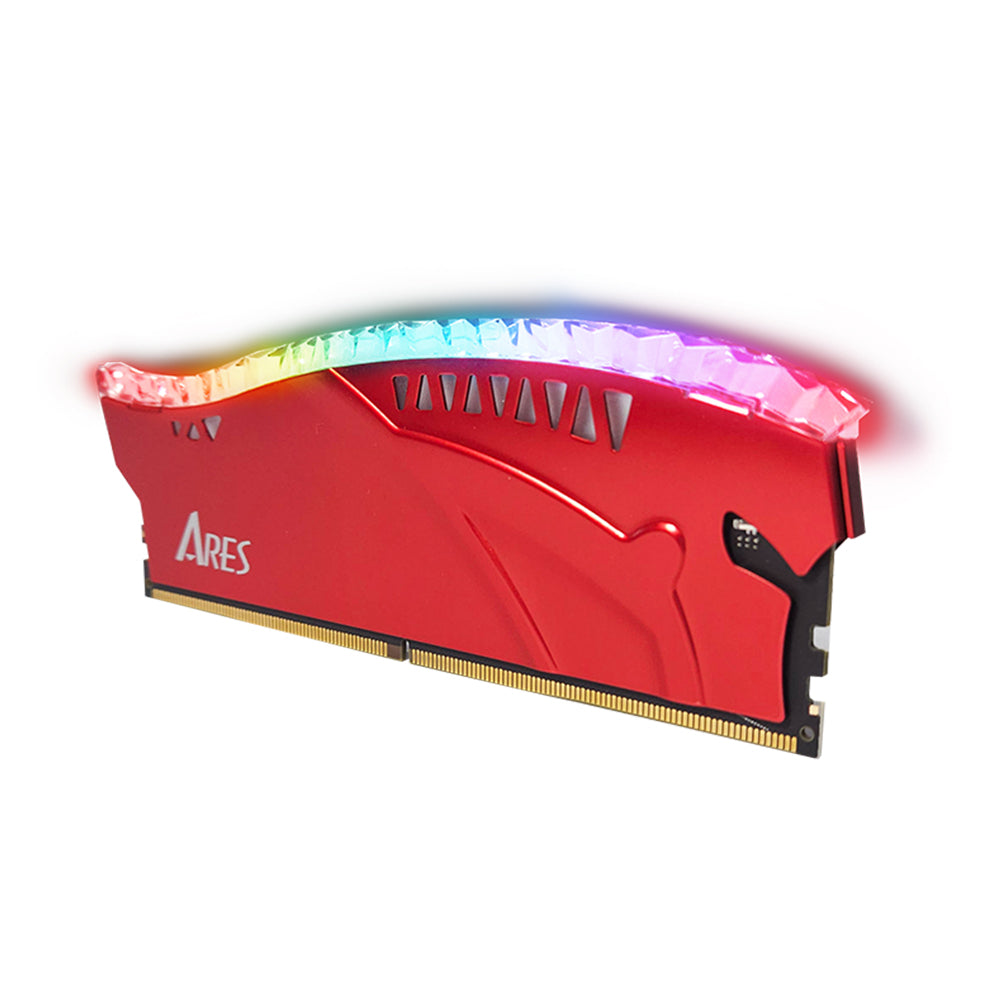 Памет RAM Dato Ares Armor Lite, DDR5, RGB, 16GB, 7200Mhz, Червена ARB16G5R72