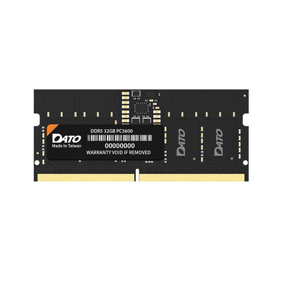 Памет RAM Dato, DDR5, 8GB, 5600Mhz, Черна DT8G5DS56
