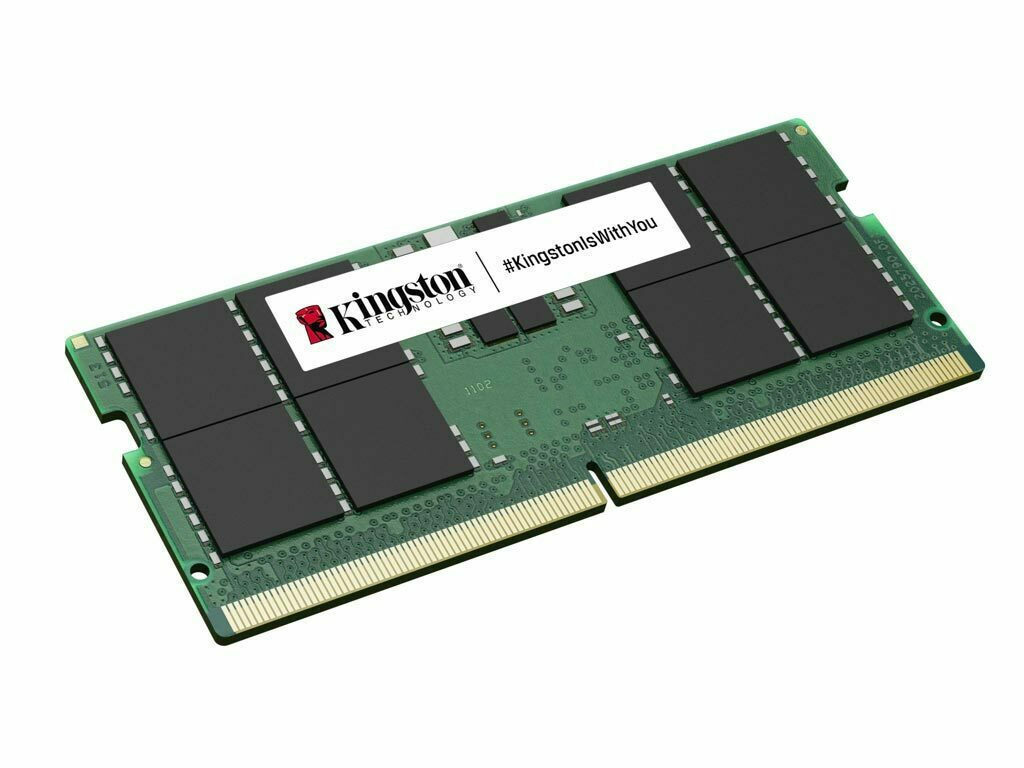 Памет RAM Kingston, DDR5 SODIMM, 8GB, 5600Mhz KVR56S46BS6-8