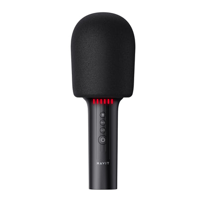 Bluetooth микрофон HAVIT SK851BT Karaoke, Черен