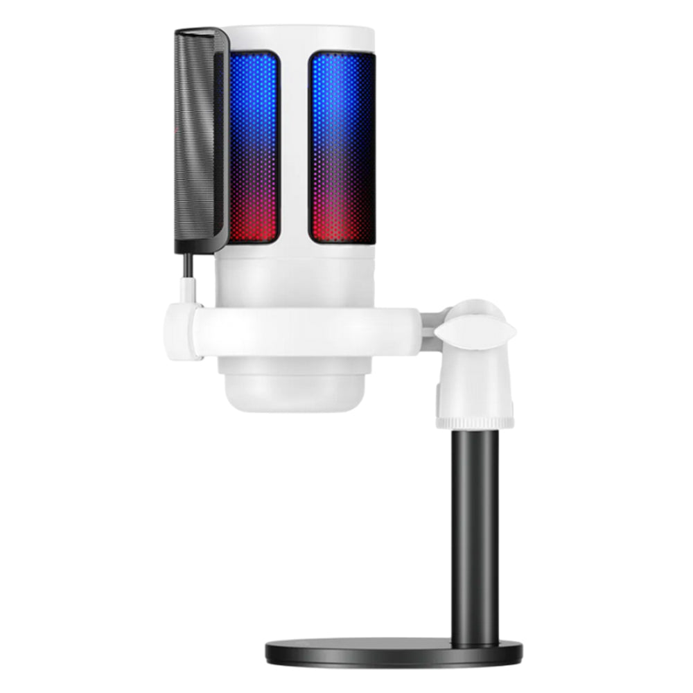 Кардиоиден микрофон HAVIT GK50, RGB, USB-C, 1.8m, Черен
