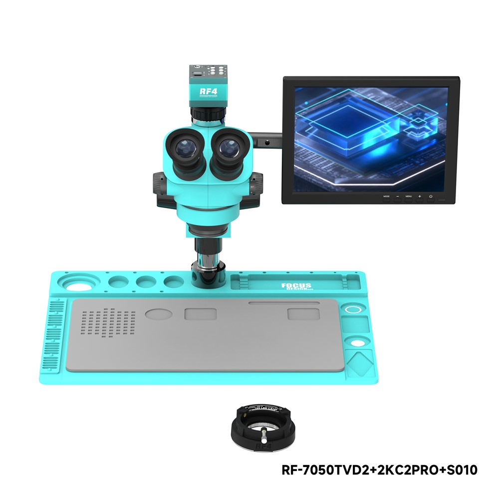 Микроскоп с монитор и камера RF4 RF-7050TVD2 + 2KC2PRO + S010
