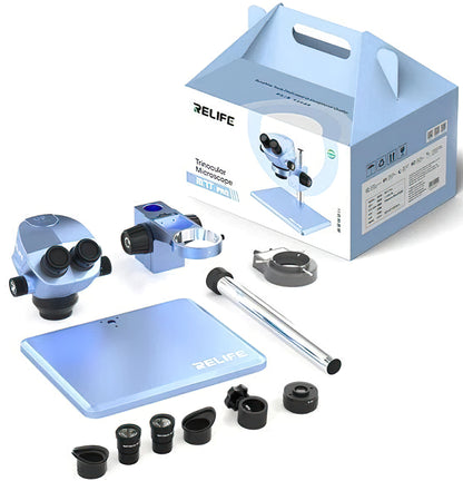 Микроскоп Relife RL-M7T Pro, Син