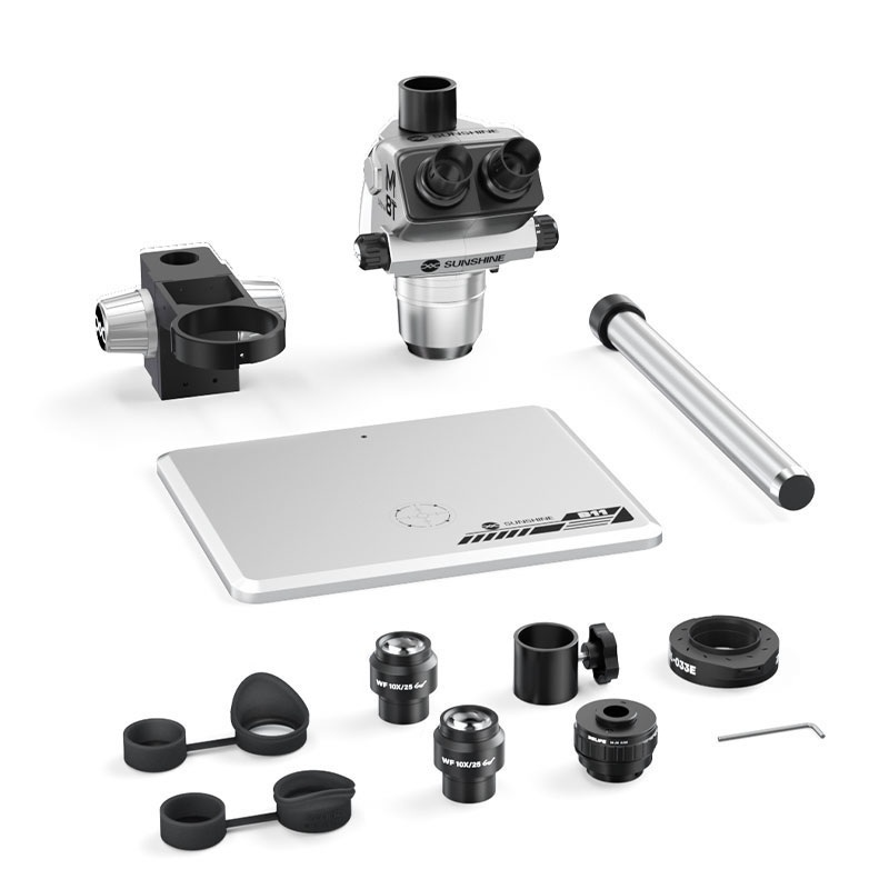 Микроскоп Sunshine M8T Ultra, Сребрист