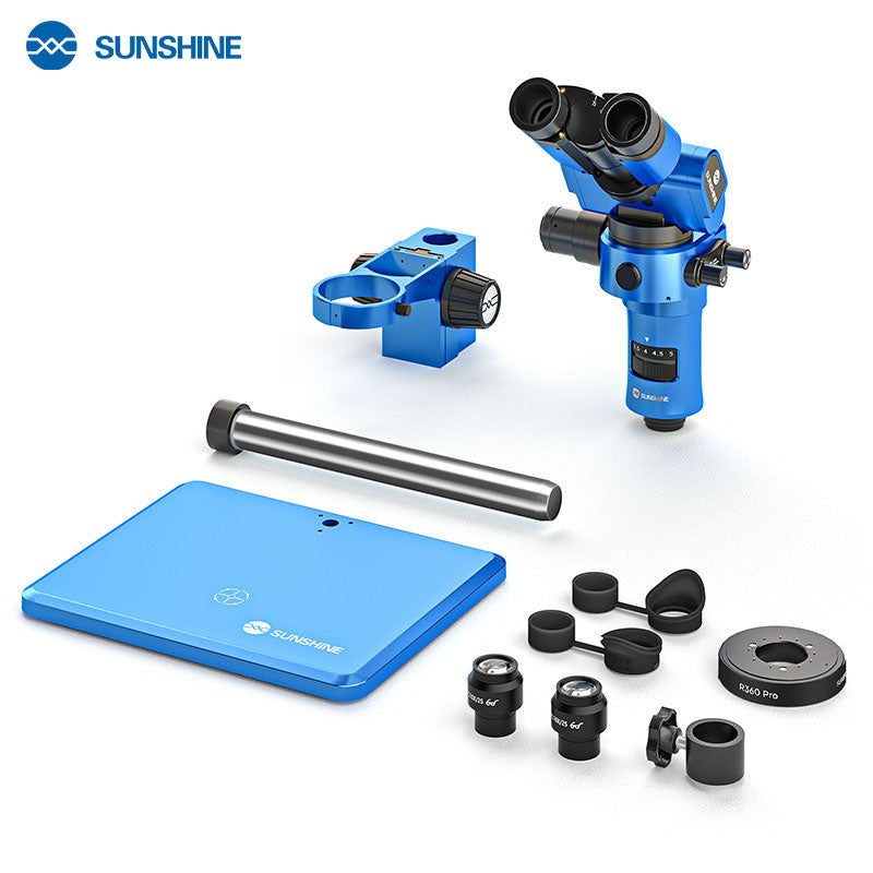 Микроскоп Sunshine R360 Pro, Син