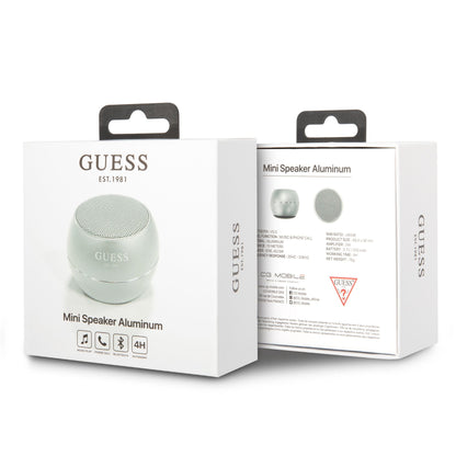 Портативна Bluetooth колонка Guess, 3W, Сребриста