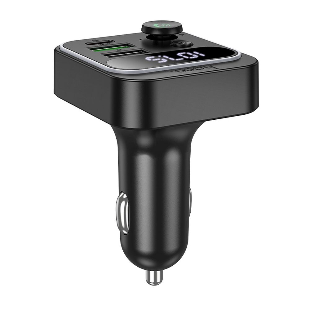 HOCO E85 Bluetooth FM Modulator, 2 x USB-A - 1 x USB-C
