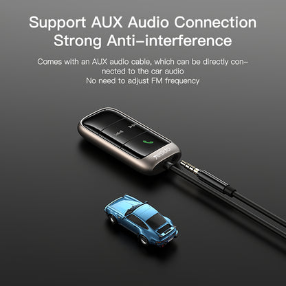 FM модулатор Bluetooth Yesido YAU32, 1 x 3.5mm - 1 x microSD