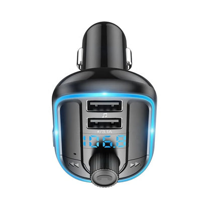 FM Bluetooth модулатор Yesido Y44, 2 x USB-A - 1 x microSD