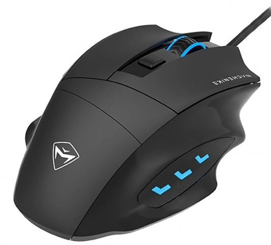 Геймърска жична мишка USB Machenike M3, RGB, 3200DPI, Черна