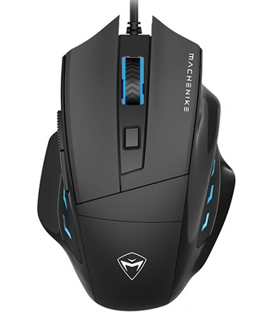 Геймърска жична мишка USB Machenike M3, RGB, 3200DPI, Черна
