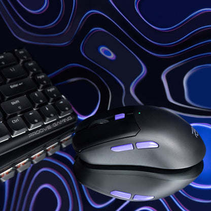 Безжична геймърска мишка Proove Everon, 800DPI - 10000DPI, Черна WMEV00022001