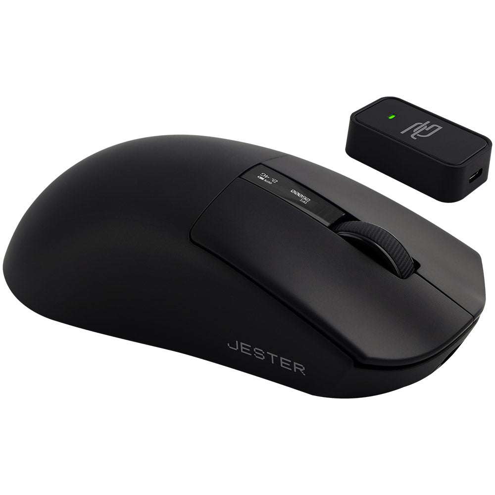 Безжична гейминг мишка Proove Jester, 800DPI - 26000DPI, OLED дисплей, Черен WMJS00022001