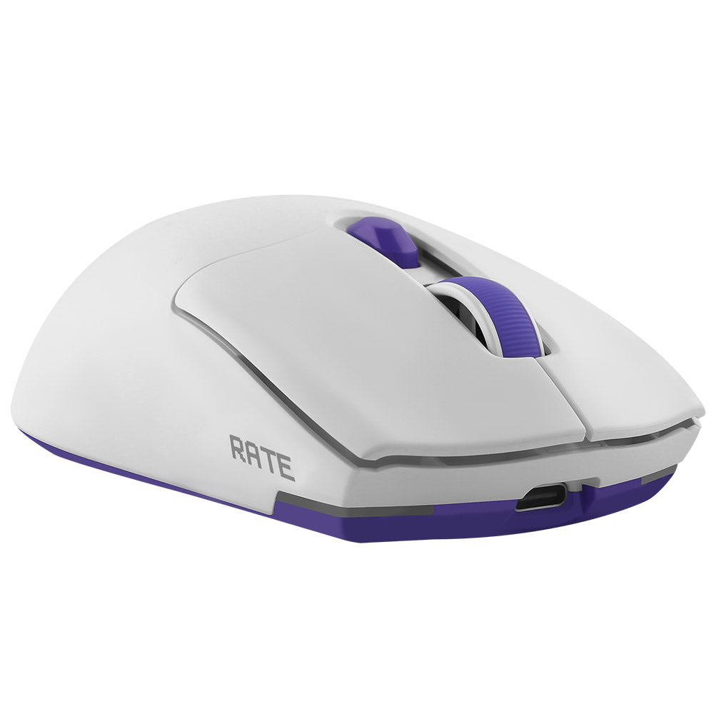 Гейминг мишка безжична Proove Rate Special Edition, 800DPI - 12000DPI, Бяла CMRTWRS03002