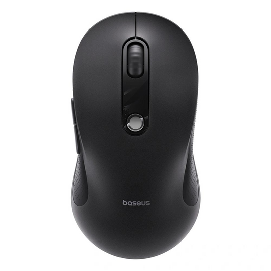 Wireless Mouse Baseus F02, 1600DPI, BT / Wi-Fi, Black B0203203
