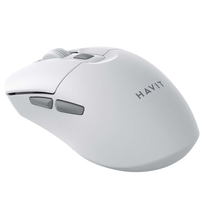 Безжична мишка HAVIT MS59WB, 800DPI - 1600DPI, Бяла