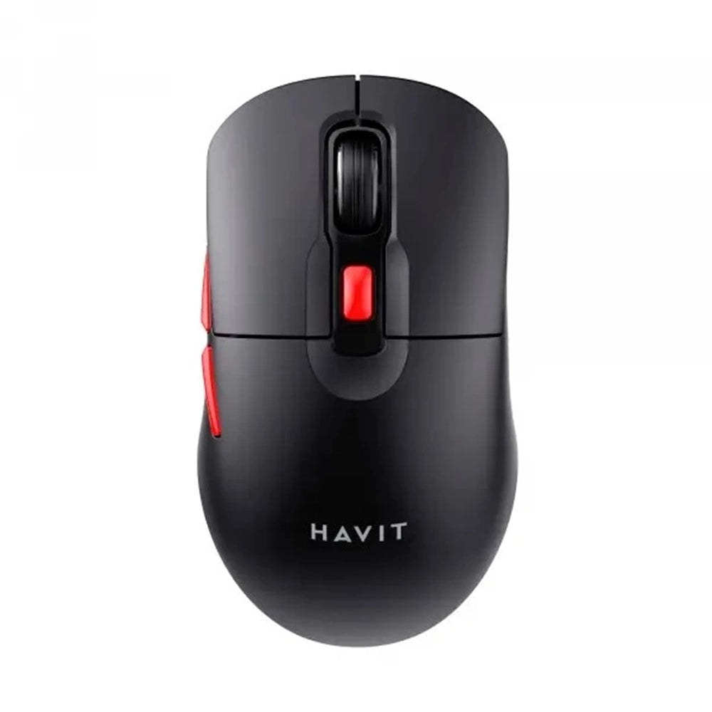 Безжична мишка HAVIT MS59WB, 800DPI - 1600DPI, Черно Червена