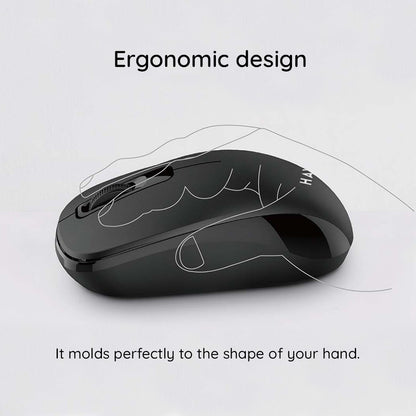 Безжична мишка HAVIT MS626GT, 1200DPI, Черна