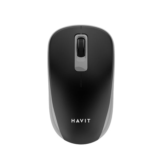 Безжична мишка HAVIT MS626GT, 1200DPI, Черно Сив