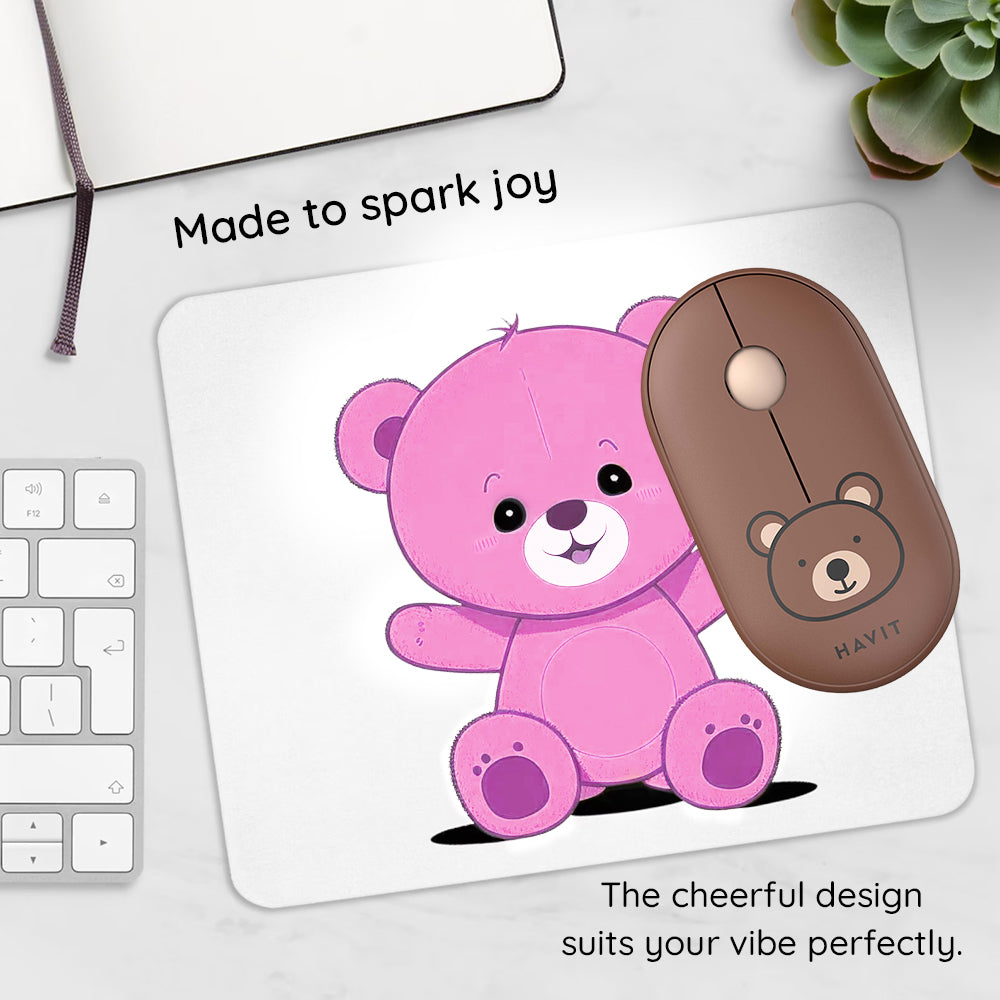 Безжична мишка HAVIT MS75GT Pro, 1600DPI, Кафява