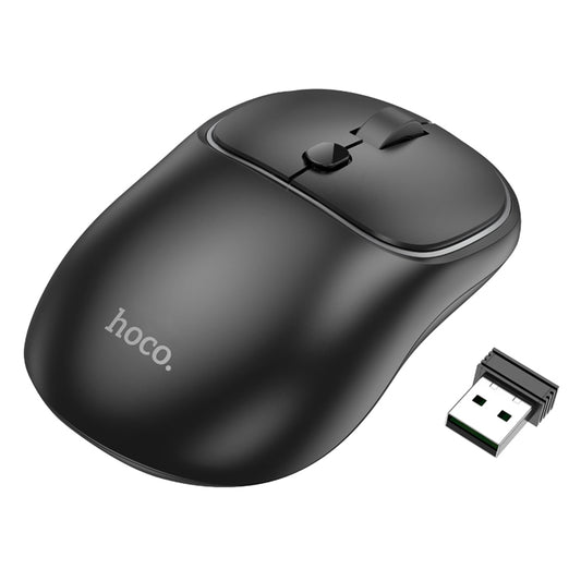 Безжична мишка HOCO GM25, 1600DPI, BT / Wi-Fi, Черна