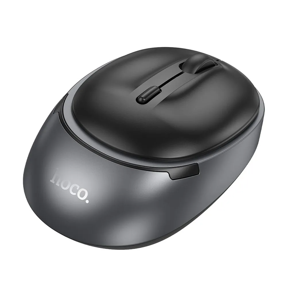 Безжична мишка HOCO GM34, 1600DPI, BT / Wi-Fi, Черна