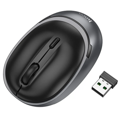 Безжична мишка HOCO GM34, 1600DPI, BT / Wi-Fi, Черна