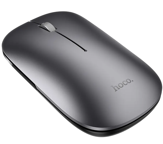 Безжична мишка HOCO GM43, 1600DPI, BT / Wi-Fi, Сива