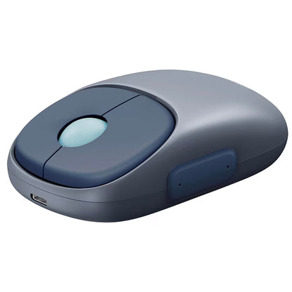 Безжична мишка UGREEN MU102 FUN+, 4000DPI, BT / Wi-Fi, Синя