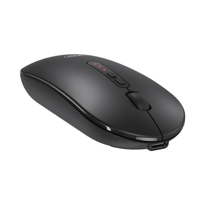 Wireless Mouse XO Design M13 Silent Tri-mode, 1600DPI, BT / Wi-Fi, Black