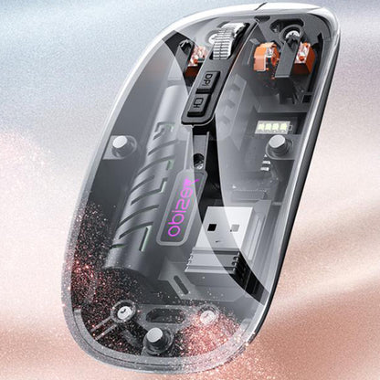 Безжична мишка Yesido KB29, 800DPI - 1600DPI, BT / Wi-Fi, Бяла