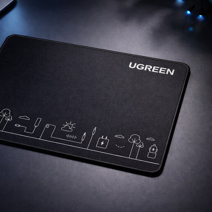 MousePad Gaming UGREEN CY016, 260mm x 200mm x 4mm, Черен