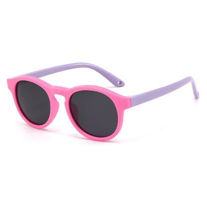 Techsuit Baby Sunglasses 8308-C42, Polarized, Pink Purple