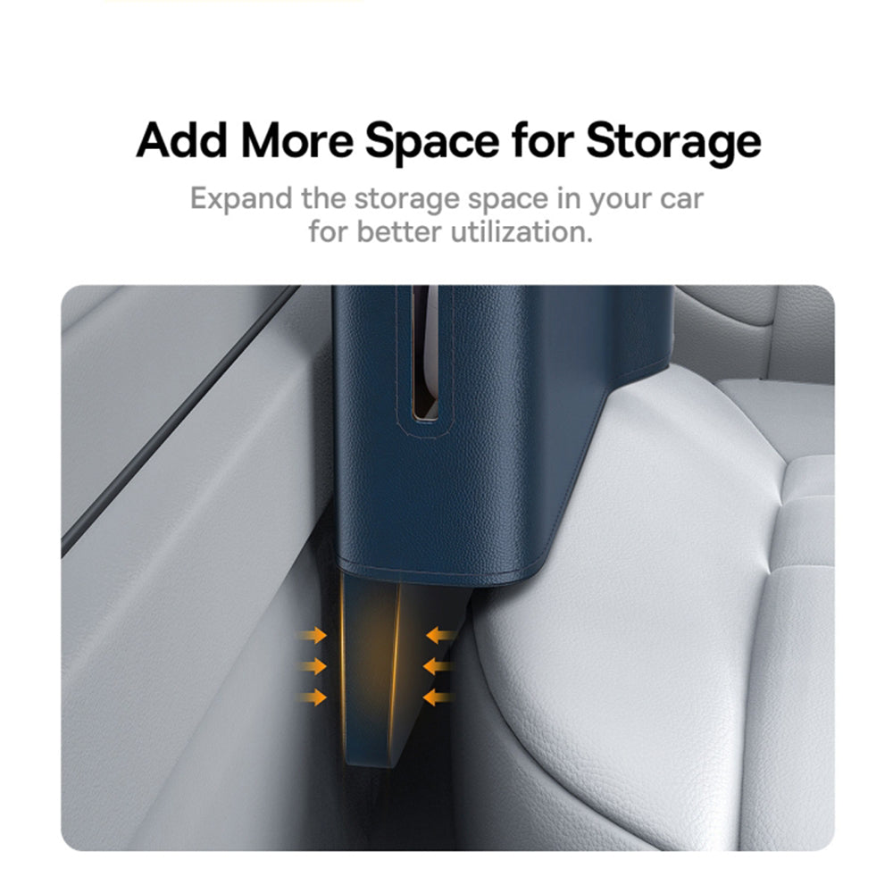 Органайзер за автомобил Baseus OrganizeFun за пространството между конзолата и седалката, Син C20256502311-00