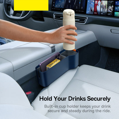 Органайзер за автомобил Baseus OrganizeFun за пространството между конзолата и седалката, Син C20256502311-00