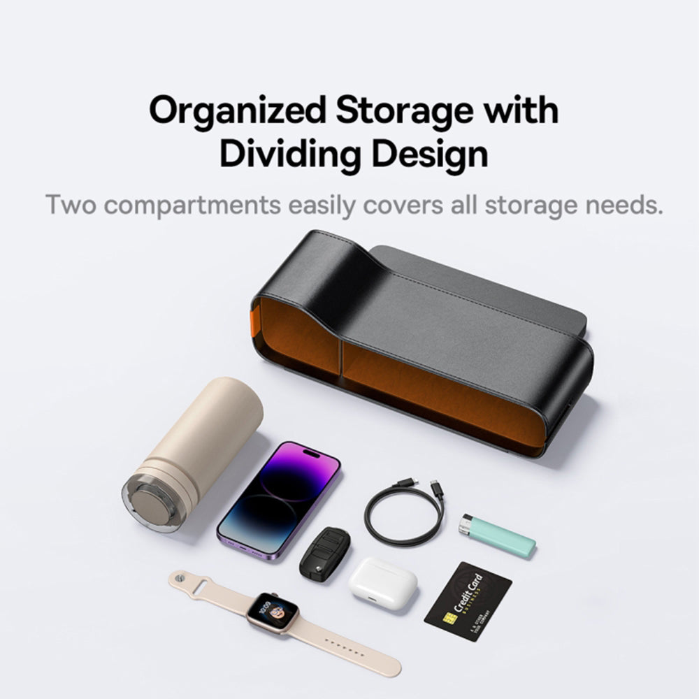 Органайзер за автомобил Baseus OrganizeFun за пространството между конзолата и седалката, Черен C20256502111-00