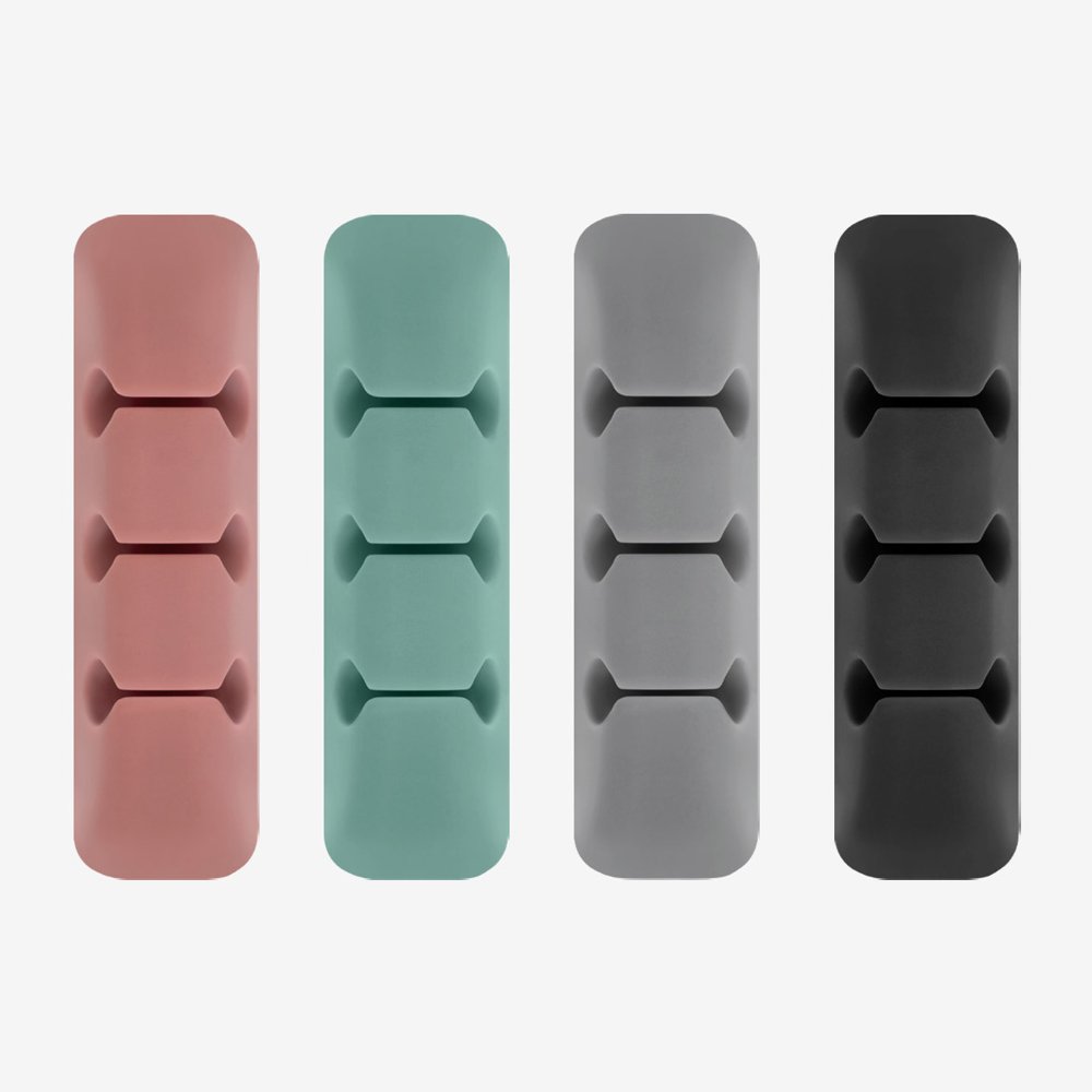 Организатор за кабели Ringke, Комплект 4 броя, Различни цветове