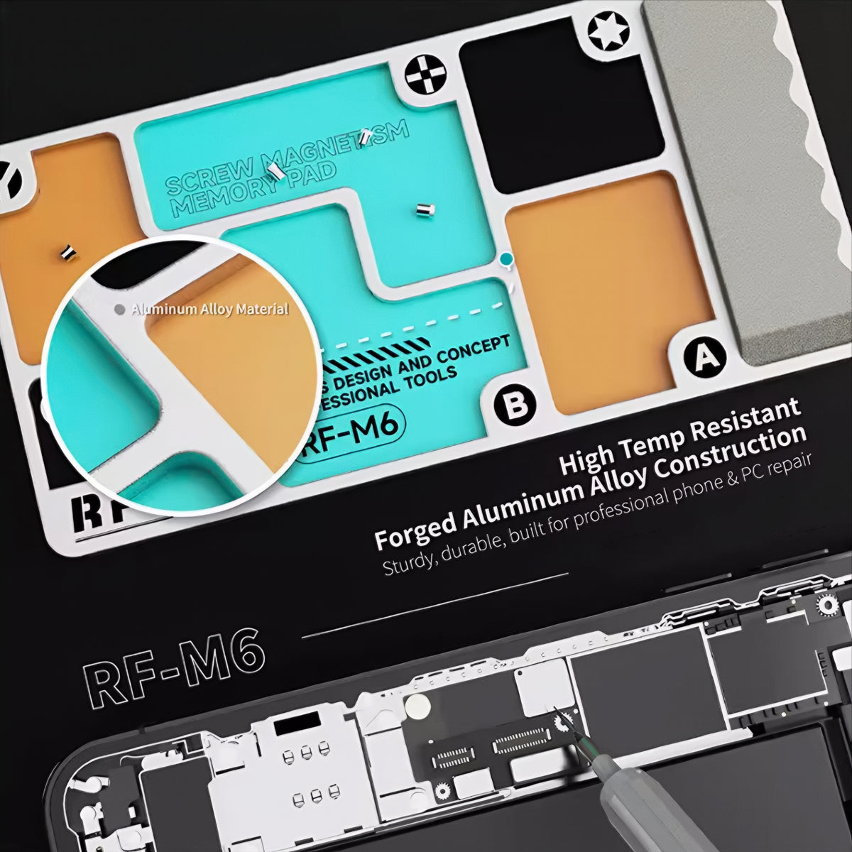 Magnetic Screw Pad RF4 RF-M6