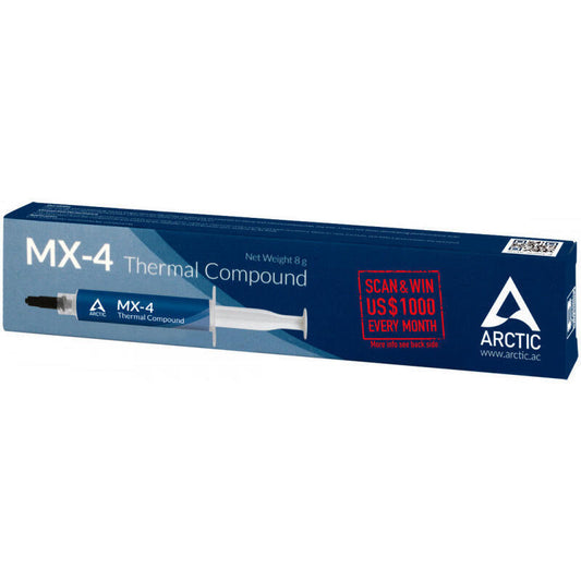 Термо-проводяща паста ARCTIC MX-4, тип спринцовка, 8г ACTCP00008B