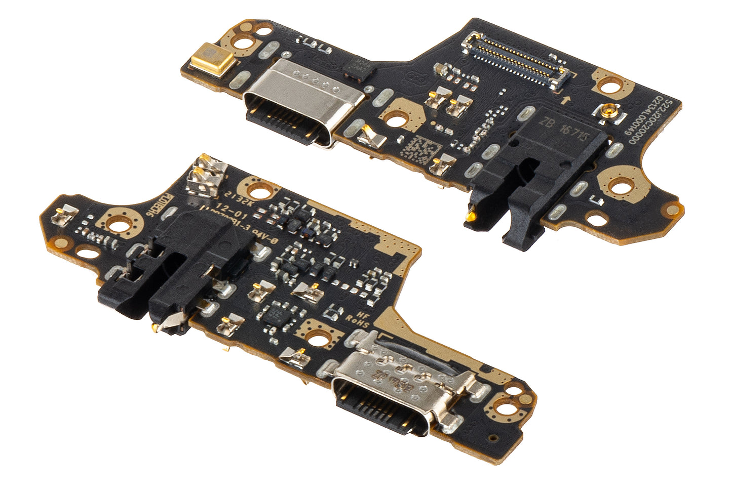 Платка с конектор за зареждане - Аудио - Микрофон Xiaomi Poco X3 NFC, Service Pack 560001J20C00