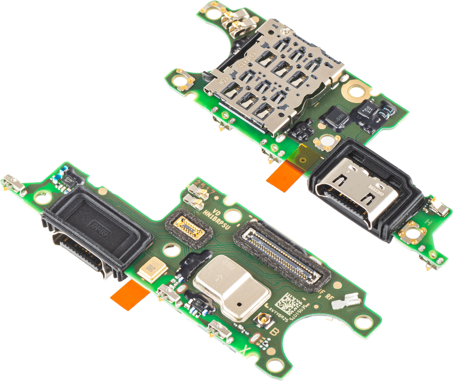 Платка с конектор за зареждане - микрофон - модул четец на SIM Honor X9c / Magic7 Lite, Service Pack 0235AMMD