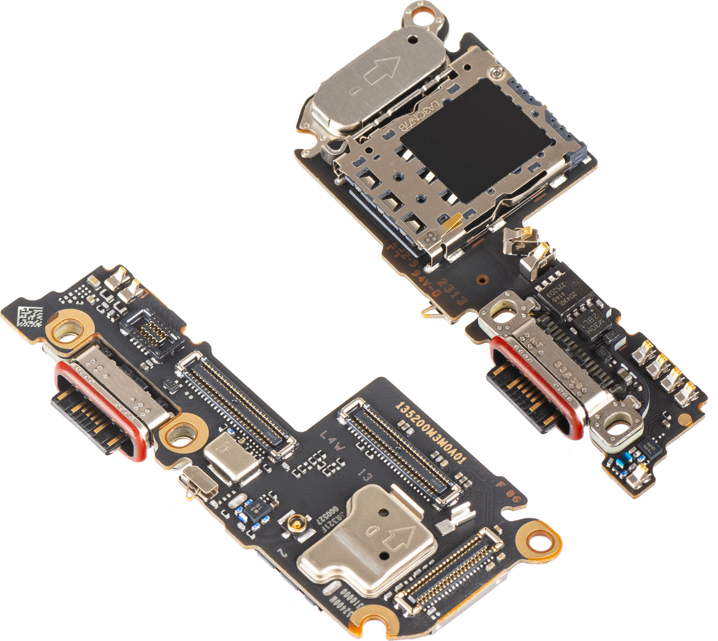 Платка с конектор за зареждане - Микрофон - Модул четец на SIM Xiaomi 13, Service Pack 56000100M300