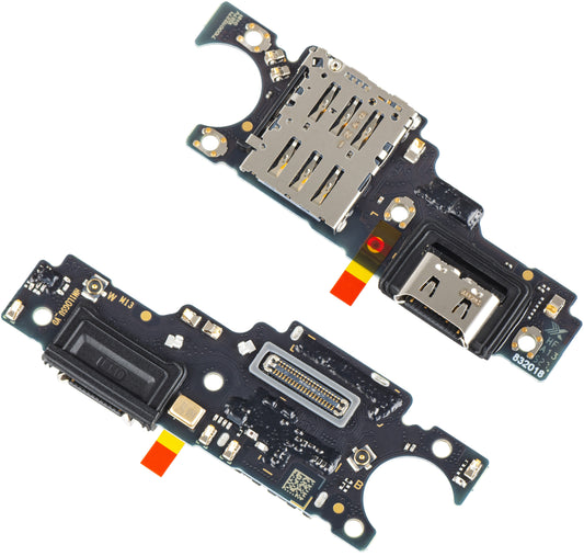 Charging Connector - Audio - Microphone Board Honor X7d 5G / 400 Smart 5G, Service Pack 0235AQTF
