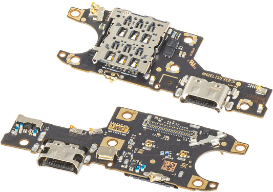 Платка с конектор за зареждане - Микрофон - Модул четец на SIM Honor 90, Swap