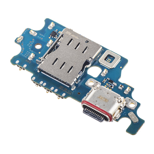 Платка с конектор за зареждане - микрофон - модул четец на SIM Samsung Galaxy S21+ 5G G996