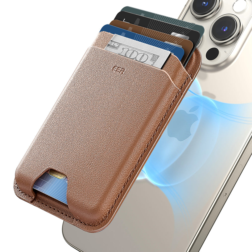 Портфейл Magsafe, ESR, Boost, Кафяв