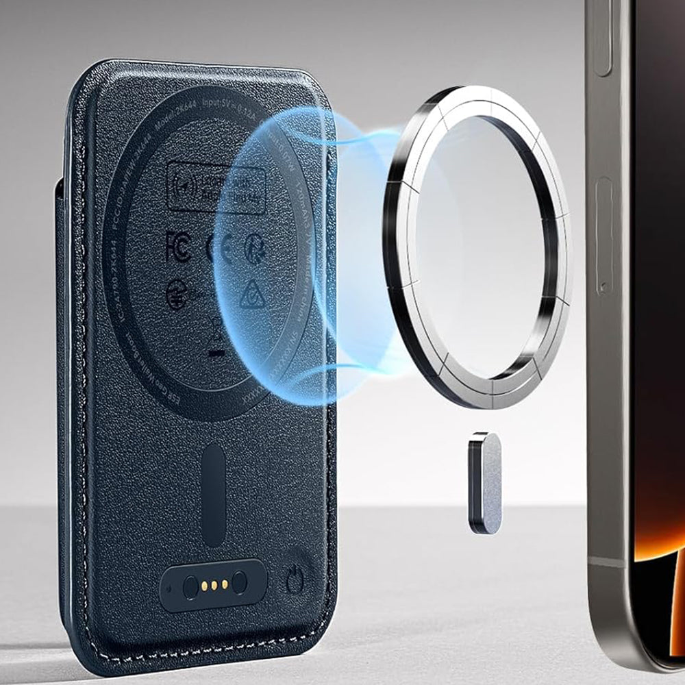 Портфейл Magsafe, ESR, Classic Geo, Тъмносин