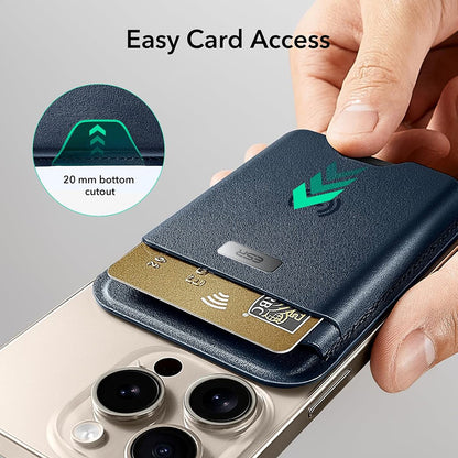 Портфейл Magsafe, ESR, Classic Geo, Тъмносин